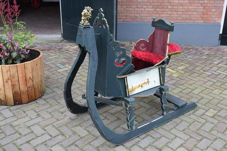 Friese arretikker met beschilderde paneeltjes, Antiek en Kunst, Curiosa en Brocante, Ophalen