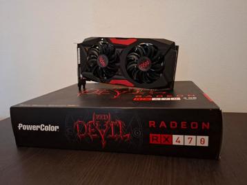 Powercolor AMD Radeon RX 470 4GB Videokaart beschikbaar voor biedingen