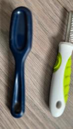 Verzorgings kam en borstel voor konijnen, Ophalen of Verzenden, Zo goed als nieuw, Verzorging