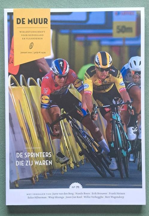 De muur nr 71 - januari 2021 - wielerliefhebbers, Boeken, Sportboeken, Nieuw, Lopen en Fietsen, Ophalen of Verzenden