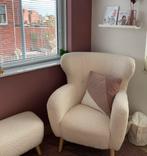 Jysk fauteuil met poef - zo goed als nieuw!, Ophalen, Zo goed als nieuw