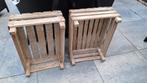 2 houten kistjes GRATIS, Ophalen, Gebruikt, Minder dan 50 cm, Minder dan 50 cm