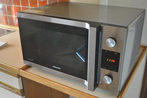 Combi magnetron, Samsung RVS MC457TDRCRS, Witgoed en Apparatuur, Magnetrons, Gebruikt, Vrijstaand, Combimagnetron, 60 cm of meer