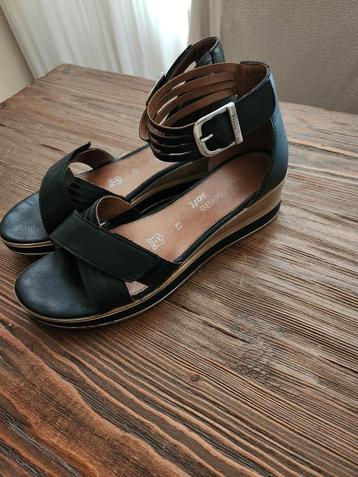 Nieuw! Zwarte leren Remonte schoenen  43 beschikbaar voor biedingen