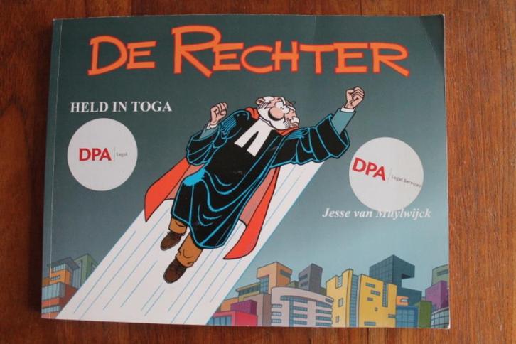 Jesse van Muylwijck: De Rechter - Held in toga (DPA uitgave), Boeken, Stripboeken, Gelezen, Eén stripboek, Ophalen of Verzenden