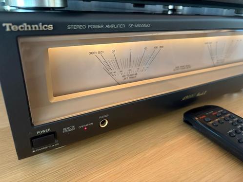 Technics SE-A900S Mark2 eindversterker, Audio, Tv en Foto, Versterkers en Receivers, Zo goed als nieuw, Stereo, 60 tot 120 watt