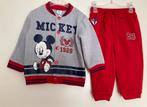 Nieuw baby setje / joggingpak Mickey Mouse rood maat 74, Kinderen en Baby's, Babykleding | Maat 74, Nieuw, Ophalen of Verzenden