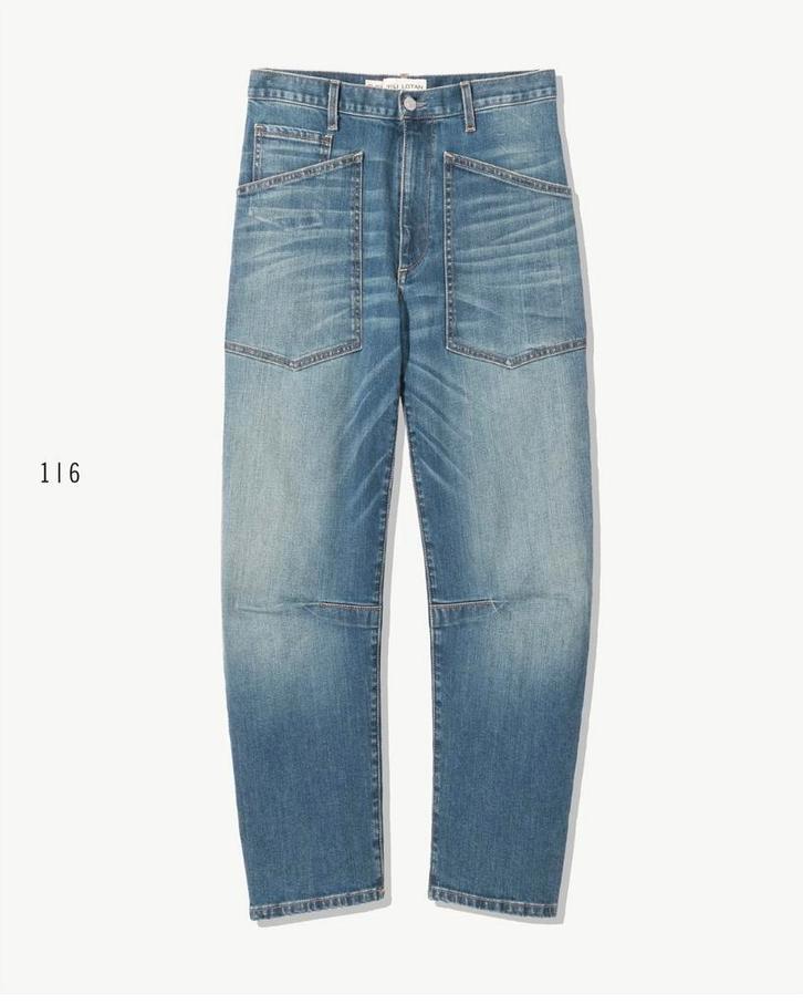 Nili Lotan Shon Jeans Maat 30, Kleding | Dames, Spijkerbroeken en Jeans, Zo goed als nieuw, W30 - W32 (confectie 38/40), Blauw