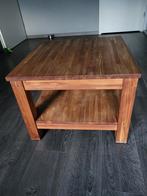 Teak houten bijzettafel 60x60, Huis en Inrichting, Tafels | Salontafels, Ophalen of Verzenden