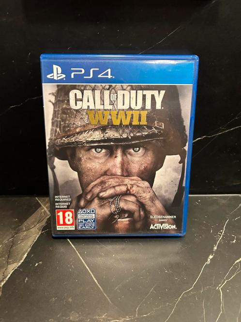 Call of Duty: WWII (PS4), Spelcomputers en Games, Games | Sony PlayStation 4, Zo goed als nieuw, Overige genres, 1 speler, Vanaf 18 jaar