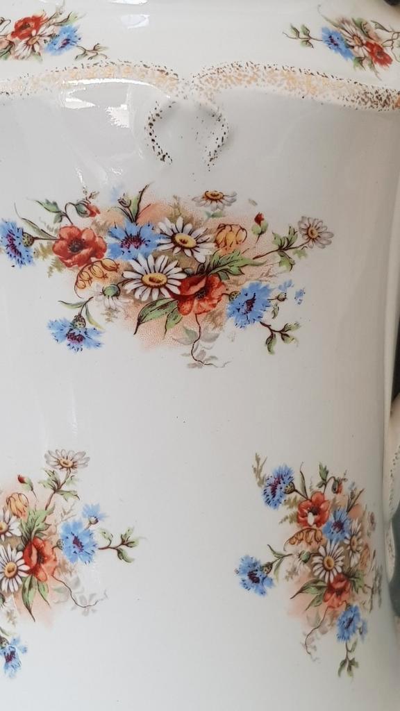 2x zeldzame chocoladekan Societe ceramique Maastricht, Antiek en Kunst, Antiek | Servies los, Ophalen of Verzenden