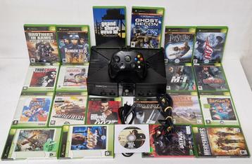 Xbox Classic + 21 Games / Controller & Kabels beschikbaar voor biedingen