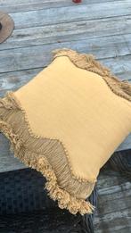 Nieuwe oker gele ibiza style kussens 6x, Huis en Inrichting, Woonaccessoires | Kussens, Ophalen of Verzenden, Zo goed als nieuw
