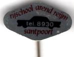 Rijschool Arend Reijm Santpoort blik speldje ( H_096 ), Verzamelen, Speldjes, Pins en Buttons, Verzenden, Nieuw, Transport, Speldje of Pin