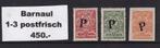 D163) 1920 Rusland Barnaul (Gouv.Tomsk) Mi 1/3 €450 opdruk?, Ophalen of Verzenden, Postfris