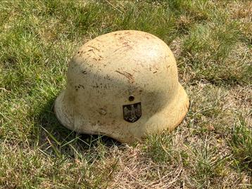 Duitse helm M35 Afrika DD beschikbaar voor biedingen