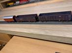 3 stuks goederen wagons  1 x gesloten Marklin  2 x Open ??, Hobby en Vrije tijd, Modeltreinen | H0, Ophalen of Verzenden, Gebruikt