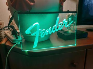 Fender guitars led lichtbak 