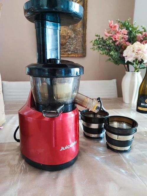 Slowjuicer van JuiceMe, Witgoed en Apparatuur, Juicers, Zo goed als nieuw, Slowjuicer, Ophalen of Verzenden