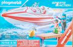 Sports & Action Speedboot Met Onderwatermotor 70744, Kinderen en Baby's, Speelgoed | Playmobil, Ophalen of Verzenden, Zo goed als nieuw