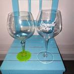 Limoncello Fiorito glas en een Limoncello di Capri glas, Huis en Inrichting, Ophalen, Glas of Glazen, Overige stijlen, Glas