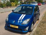Renault Twingo 1.2 16V 2008 Blauw: airco & onderhoudsboekje, Voorwielaandrijving, Twingo, 4 cilinders, Origineel Nederlands
