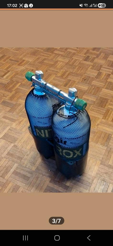 Duikflessen- Gebruikt, Watersport en Boten, Duiken, Gebruikt, Duikfles, Ophalen