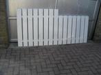 Houten hekken - whitewash, Ophalen