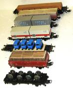 Marklin wagons met ladingen. Geen OVP, Wisselstroom, Gebruikt, Wagon, Ophalen of Verzenden
