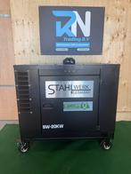STAHLWERK SW-20KW Dieselgenerator – 20 kVA| 230V & 400V| ATS, Dieselolie, Geluidgedempt, Nieuw, Ophalen of Verzenden
