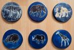 Onderzetters Afrikaanse dieren 6 st. Kerstcadeau handgemaakt, Huis en Inrichting, Woonaccessoires | Onderzetters, Ophalen of Verzenden