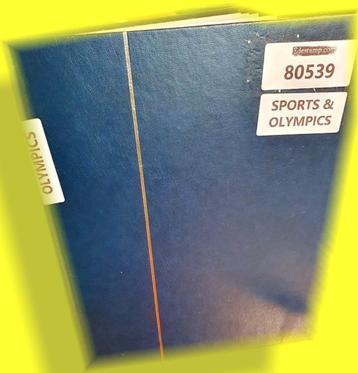 80539 STOCKBOEK VOL! COLLECTIE OLYMPISCHE SPELEN  beschikbaar voor biedingen