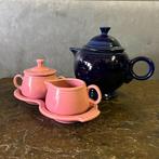 Vintage Homer Laughlin Fiesta theepot en servies made in USA, Ophalen, Fiesta Ware, Keramiek, Nieuw