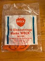 10st WECK Inmaakringen Ø 60 mm, Ophalen of Verzenden