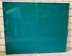 Groot stalen magneetbord, 100x80 cm, kleur groen, Ophalen