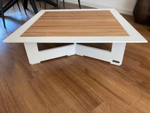 Taste by 4SO Lovina Loungetafel Terrastafel Tuintafel, Tuin en Terras, Tuintafels, Zo goed als nieuw, Vierkant, Teakhout, Ophalen