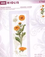 Cado riolis borduurpakket, calendula 1798, Ophalen of Verzenden, Nieuw, Handborduren, Borduurpakket