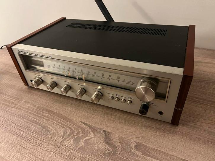Pioneer Stereo Receiver SX-450 – Vintage + Philips CD-speler, Audio, Tv en Foto, Versterkers en Receivers, Gebruikt, Stereo, Minder dan 60 watt