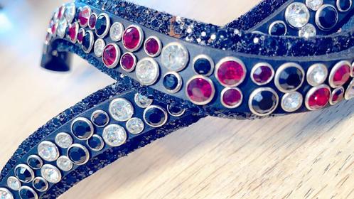 Frontriemen glitter onderlegd div kleuren en maten mogelijk, Dieren en Toebehoren, Paarden en Pony's | Hoofdstellen en Tuigage