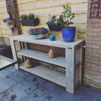 Oppottafels en sidetables van steigerhout, Verzenden, Nieuw