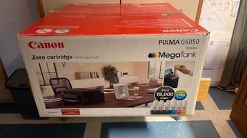 Canon megatank G6050 beschikbaar voor biedingen