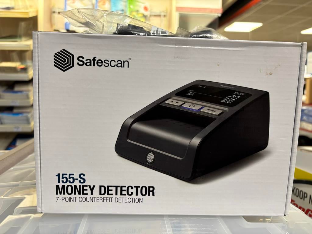 Gloednieuwe valsgeld detector - Safescan 155-S, Ophalen of Verzenden, Overige typen
