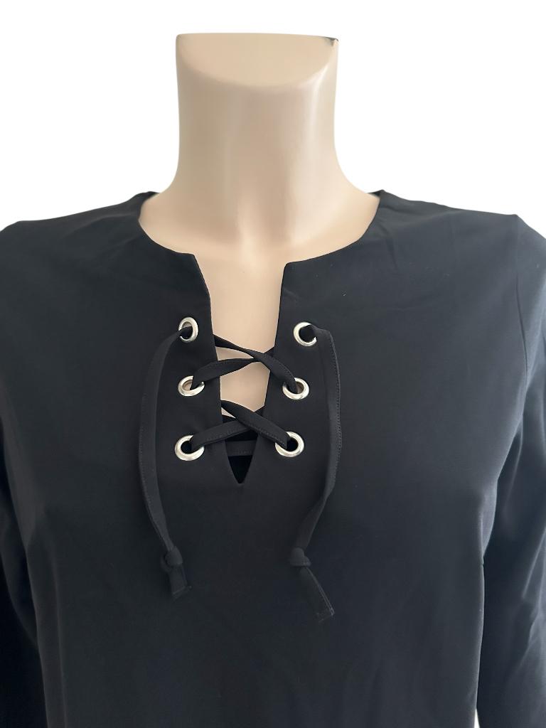 Japan TKY jurk S, Kleding | Dames, Zwart, Ophalen of Verzenden, Zo goed als nieuw, Onder de knie