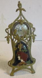 art nouveau klokje Carl Luber vr Johann von Schwarz, Verzenden