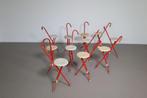 11 Ulisse chairs, Ivan Loss, Sandrigarden, Italië, ca 1980, Ophalen, Gebruikt, Hout
