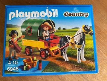 Playmobil paard en wagen 6948 beschikbaar voor biedingen