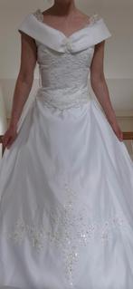 Prinsessen trouwjurk van Kleemeier met lange sleep, Ophalen of Verzenden, Nieuw, Wit, Trouwjurk