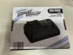 Universele batterijlader - Activ Energy 20V/40V 4Ah [enkel l, Nieuw, Ophalen of Verzenden, Nvt, Nvt