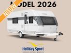 Hobby Excellent 495 WFB Model 2026, Caravans en Kamperen, Caravans, Schokbreker, Rondzit, Hobby, Bedrijf