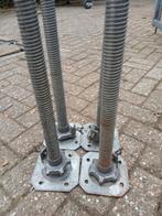 Skyworks voetspindels origineel spindels rolsteiger gevelste, Doe-het-zelf en Verbouw, Steigers, Ophalen, Rolsteiger of Kamersteiger